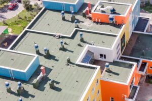 Commercial Flat Roofing Service Performed by Commercial Roofing Rana in Memphis, TN