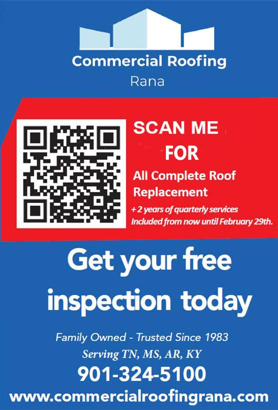 Special deals on Commercial Roofing Rana services in Memphis, TN