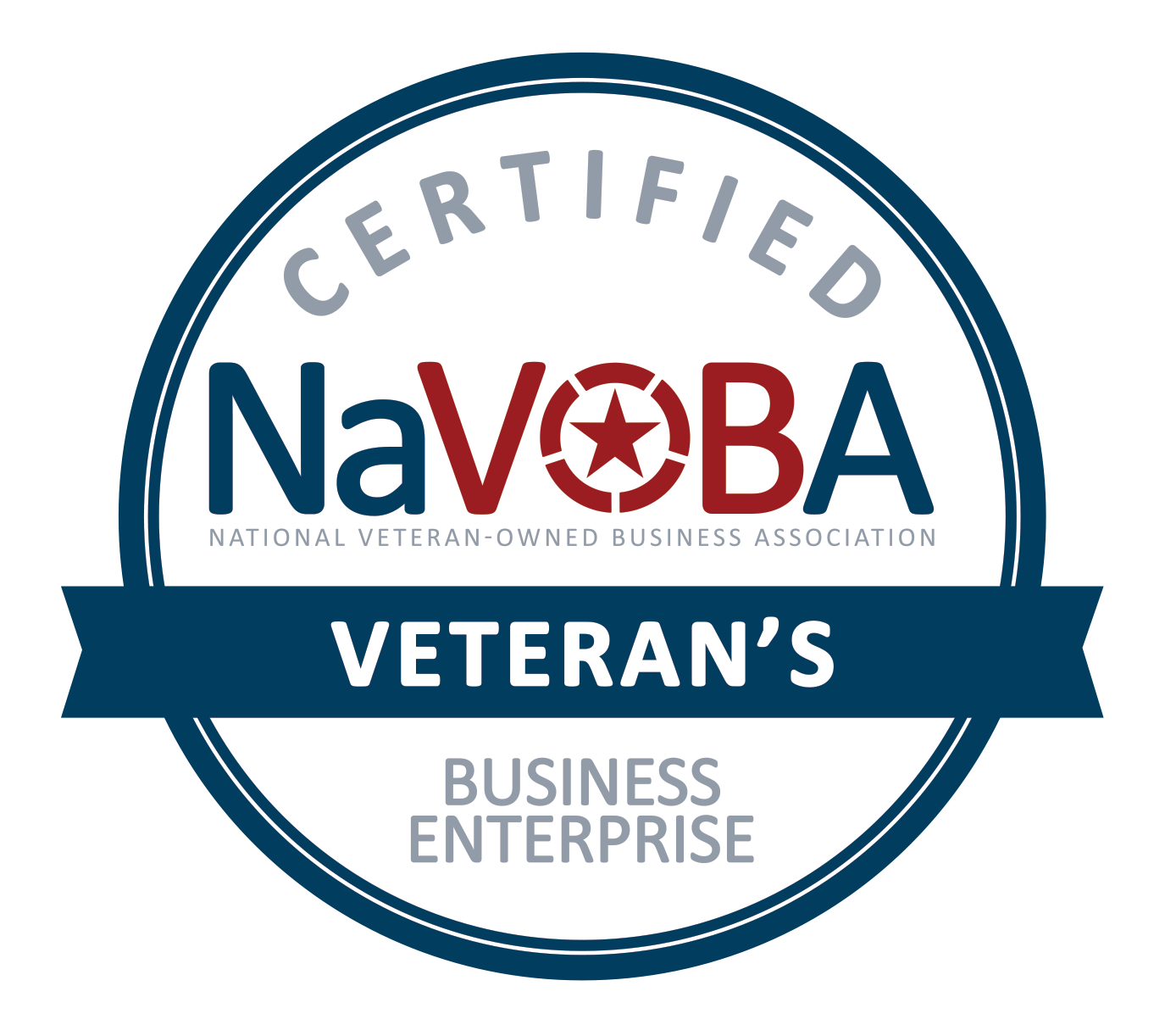 Navoba Certified Veteran's Business Enterprise Logo